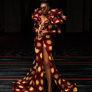 Cha Cha Ankara African Print Gown – All Things Ankara Shop