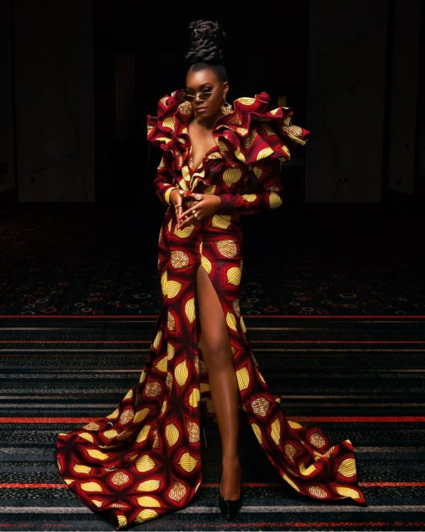 Cha Cha Ankara African Print Gown – All Things Ankara Shop